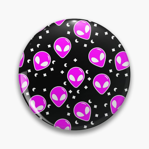 Item preview, Purple Alien faces designed and sold by dottiedigitals.
