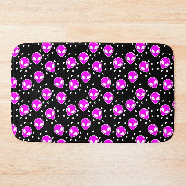 Item preview, Purple Alien faces designed and sold by dottiedigitals.