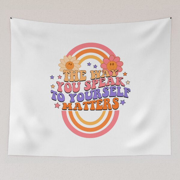 Item preview, The Way You Speak To Yourself Matters designed and sold by Hairball-Pets.