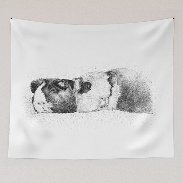 Item preview, Guinea pigs designed and sold by Girlbytheriver.