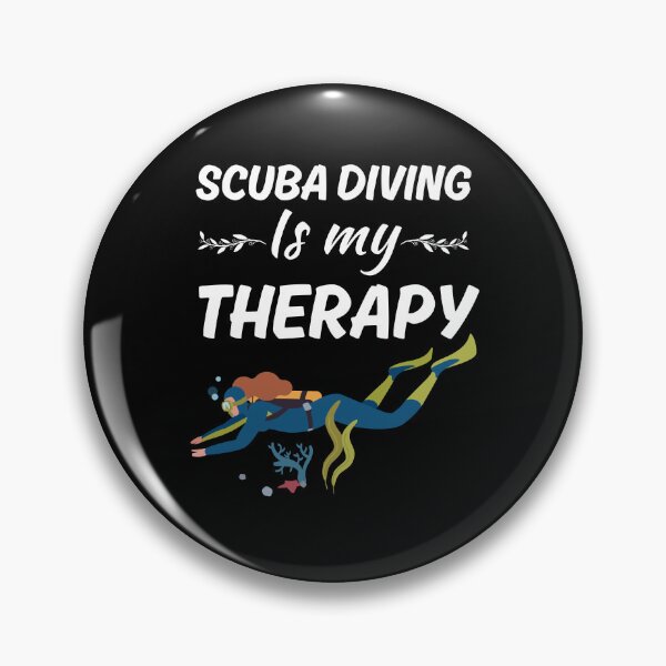 Item preview, Scuba diving is my therapy, funny scuba diving sport, scuba diver vacation travel designed and sold by NBSStore.