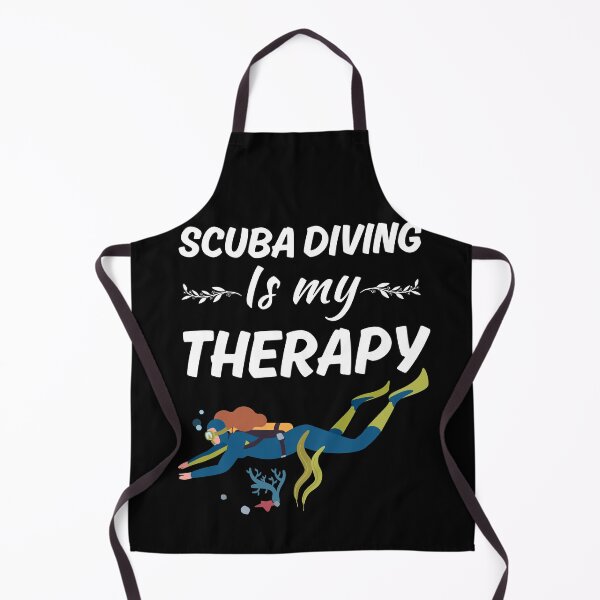 Item preview, Scuba diving is my therapy, funny scuba diving sport, scuba diver vacation travel designed and sold by NBSStore.