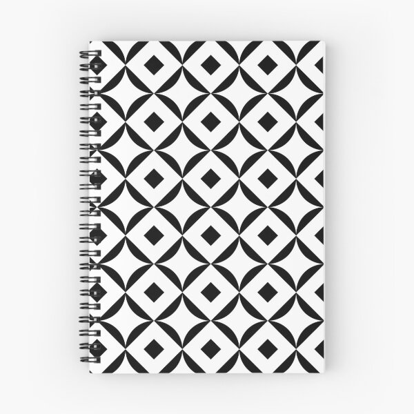 Item preview, monochrome geometric pattern designed and sold by dottiedigitals.