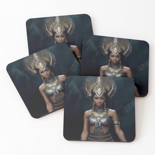 Item preview, Afro Warrior, defender of ancestral roots designed and sold by My Aspian.