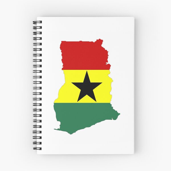 Item preview, ghana flag map designed and sold by tony4urban.
