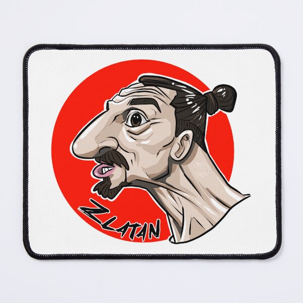 Item preview, Caricatura Zlatan, by Squiz caricaturista designed and sold by Squiz Art.