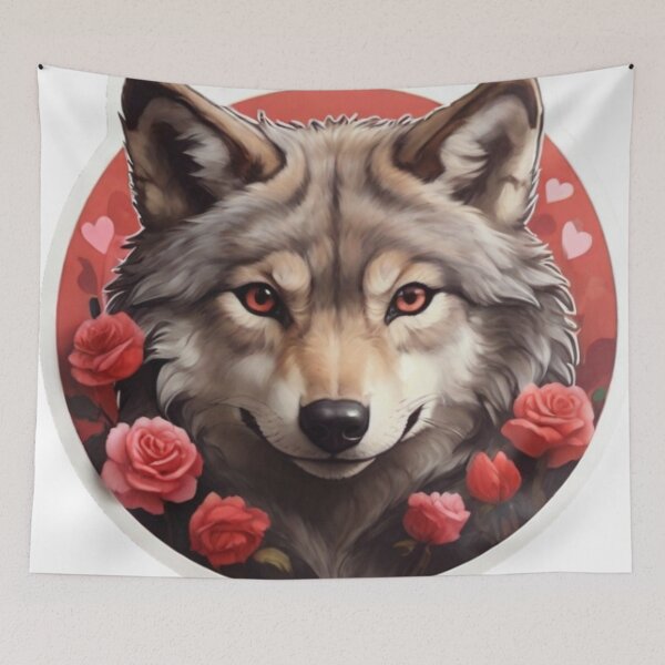 Item preview, Valentines wolf designed and sold by Shtex.
