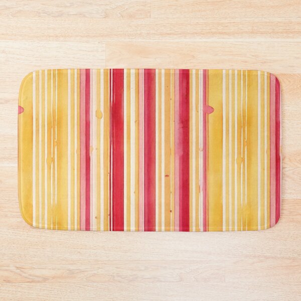 Item preview,  Stripe - Red and Yellow Horizontal Line Stripes ; Pattern Line designed and sold by PatternInArt.