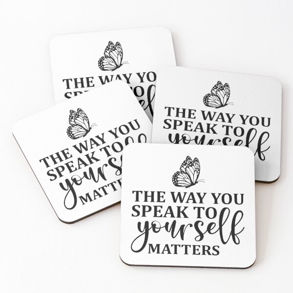 Item preview, The Way You Speak To Yourself Matters designed and sold by Hairball-Pets.
