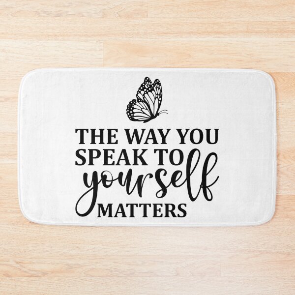 Item preview, The Way You Speak To Yourself Matters designed and sold by Hairball-Pets.