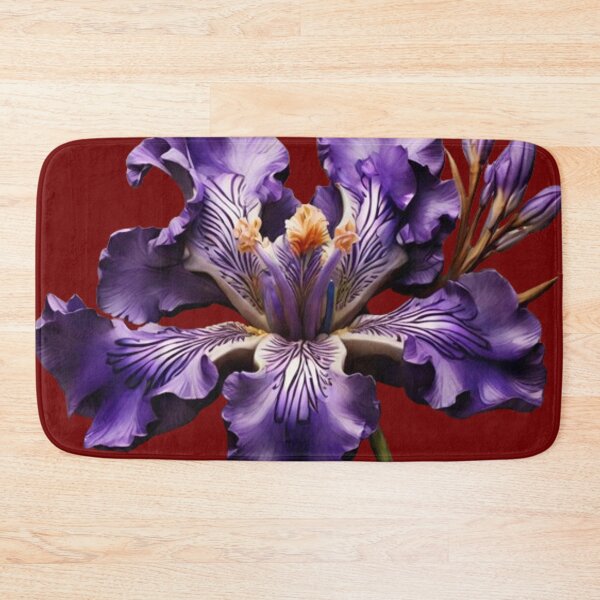 Item preview, Purple irises designed and sold by swiftbinaries.