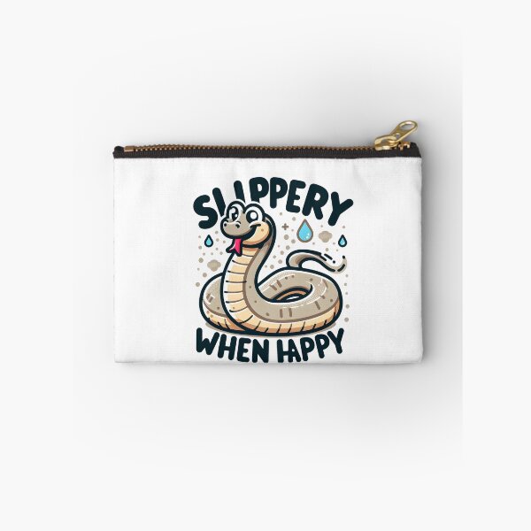 Item preview, Silly Snake: Slippery When Happy designed and sold by Dungeon-Depot.