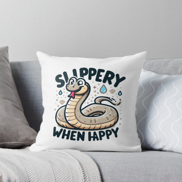Item preview, Silly Snake: Slippery When Happy designed and sold by Dungeon-Depot.