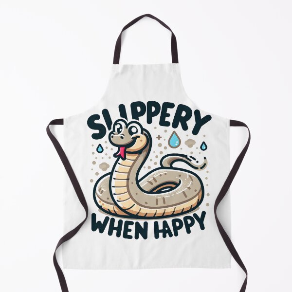 Item preview, Silly Snake: Slippery When Happy designed and sold by Dungeon-Depot.