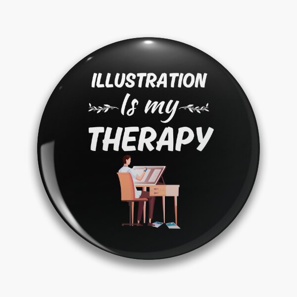 Artikelvorschau, Illustration ist meine Therapie, lustiger Illustrator-Ehemann entworfen und verkauft von NBSStore.