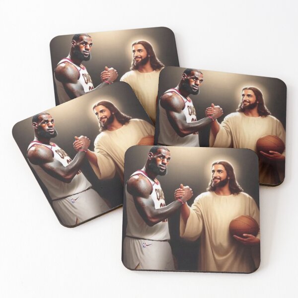 Item preview, Lebron James + Jesus  designed and sold by adrian122623.