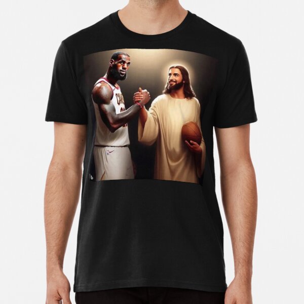 Item preview, Lebron James + Jesus  designed and sold by adrian122623.
