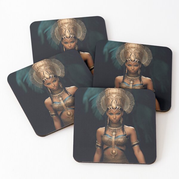 Item preview, Afro Warrior, defender of ancestral roots designed and sold by My Aspian.
