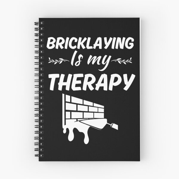 Item preview, Bricklaying is my therapy, funny bricklayer or brickmason quote, stonemasonry  designed and sold by NBSStore.