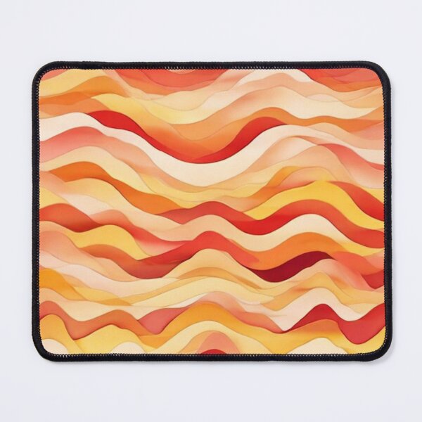 Item preview, Stripe - Orange Wave Stripes ; Pattern Line designed and sold by PatternInArt.