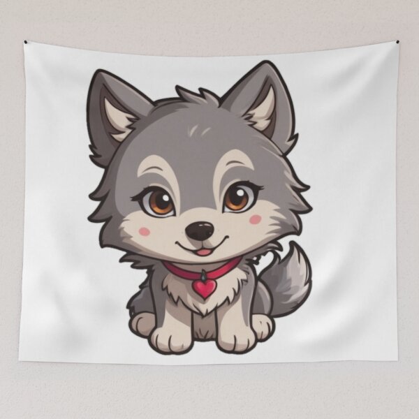 Item preview, Romantic wolf designed and sold by Shtex.