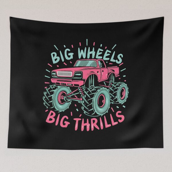 Item preview, Monster Truck: Big Wheels, Big Thrills designed and sold by Dungeon-Depot.