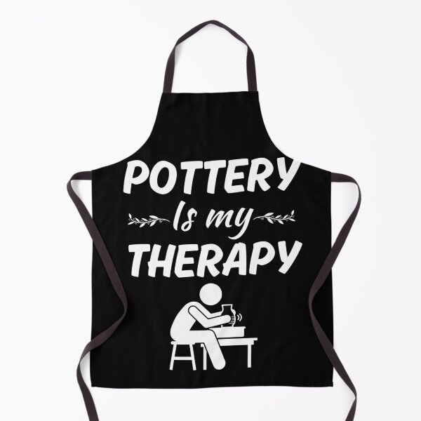 Item preview, Pottery is my therapy, funny clay pottery hobby fan, pottery sayings, pottery craft designed and sold by NBSStore.