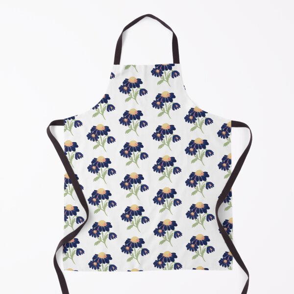 Item preview, Dark blue flower in pastel technique designed and sold by RNIArt.