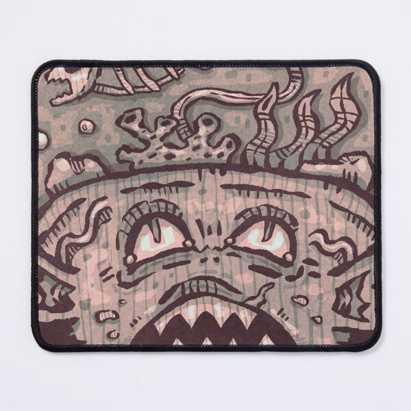 Item preview, Sea Monster With Fish Bowl designed and sold by baxilur.