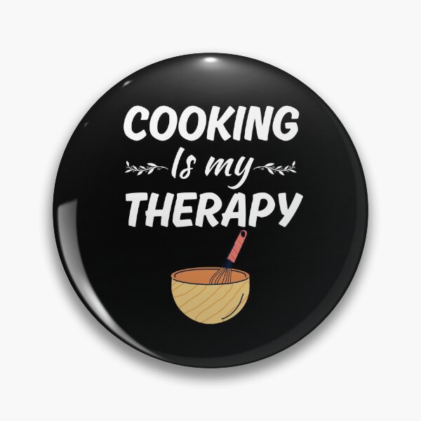 Item preview, Cooking is my therapy, funny cooking enthusiast, cooking passion club saying designed and sold by NBSStore.