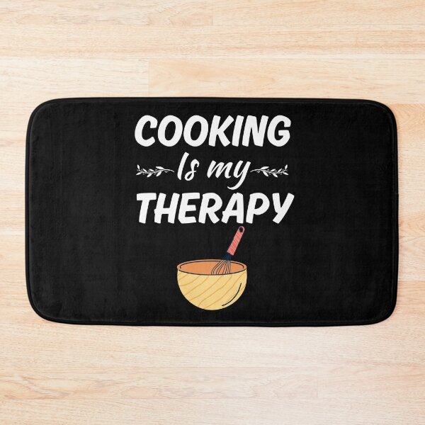 Item preview, Cooking is my therapy, funny cooking enthusiast, cooking passion club saying designed and sold by NBSStore.