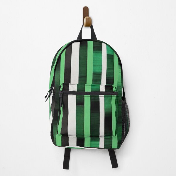 Item preview,  Stripe - Green and Black Horizontal Stripes ; Pattern Line designed and sold by PatternInArt.