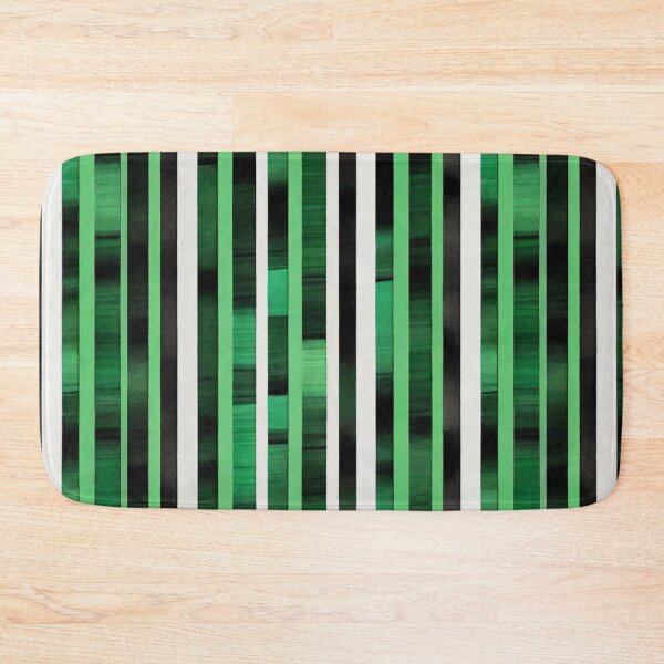 Item preview,  Stripe - Green and Black Horizontal Stripes ; Pattern Line designed and sold by PatternInArt.