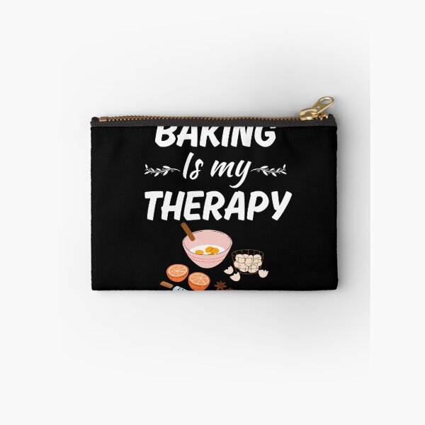 Item preview, Baking is my therapy, funny baker job saying, baker occupation quote, baker career designed and sold by NBSStore.