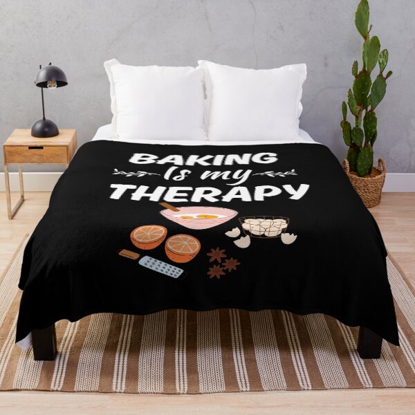 Item preview, Baking is my therapy, funny baker job saying, baker occupation quote, baker career designed and sold by NBSStore.