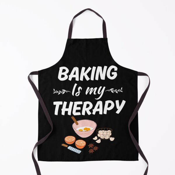 Item preview, Baking is my therapy, funny baker job saying, baker occupation quote, baker career designed and sold by NBSStore.
