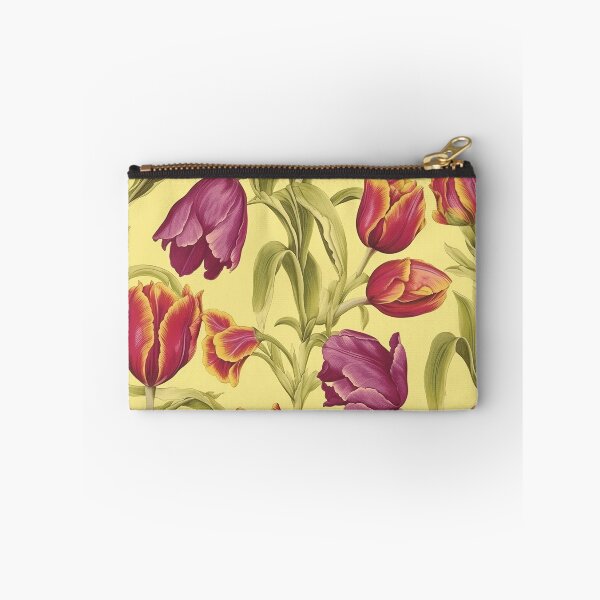 Item preview, Tulip Tile 04: Goblet of Springtime Sunshine in a Blooming Rainbow of Spiraling Blooms designed and sold by TheBrainArt.