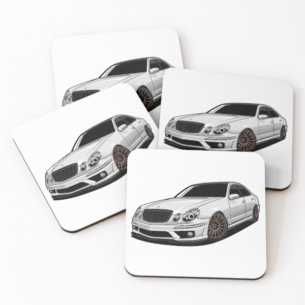 Item preview, Mercedes-Benz E55 AMG White designed and sold by vektoranda.