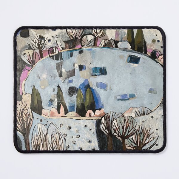 Item preview, Winter at the lake, trees, snow, branches designed and sold by Ursula Katrin Kranz.