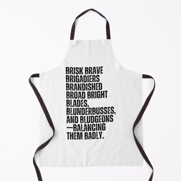 Item preview, Tongue Twister B Alliteration Brisk Brave Brigadiers Brandished designed and sold by Kayley  |  QuintaDaColherArtes.