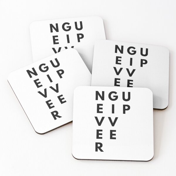 Item preview, never give up designed and sold by Bananobanini.