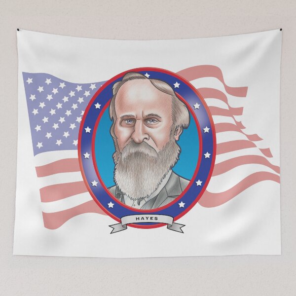 Item preview, Rutherford B. Hayes Caricature designed and sold by FunFaces.