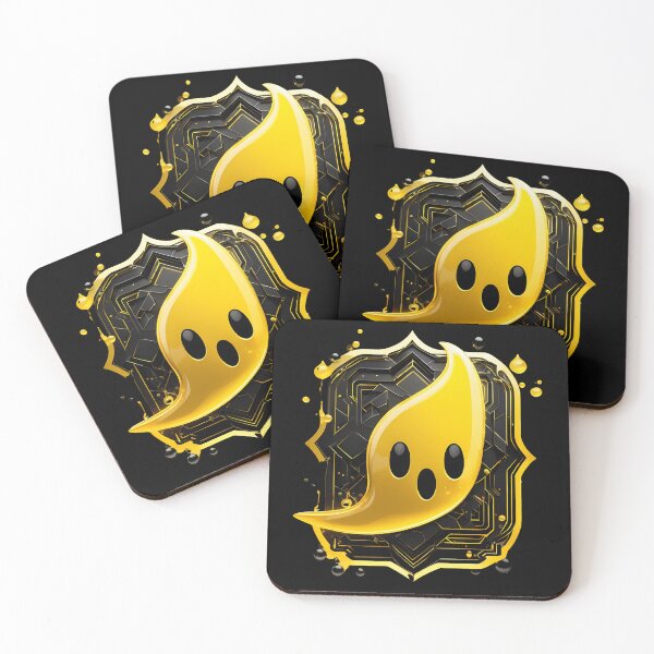 Item preview, Digital Art: Discover the Eternal Smile of the Yellow Ghost designed and sold by Artedig.