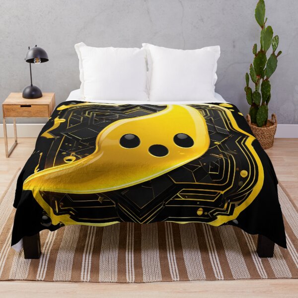 Item preview, Digital Art: Discover the Eternal Smile of the Yellow Ghost designed and sold by Artedig.