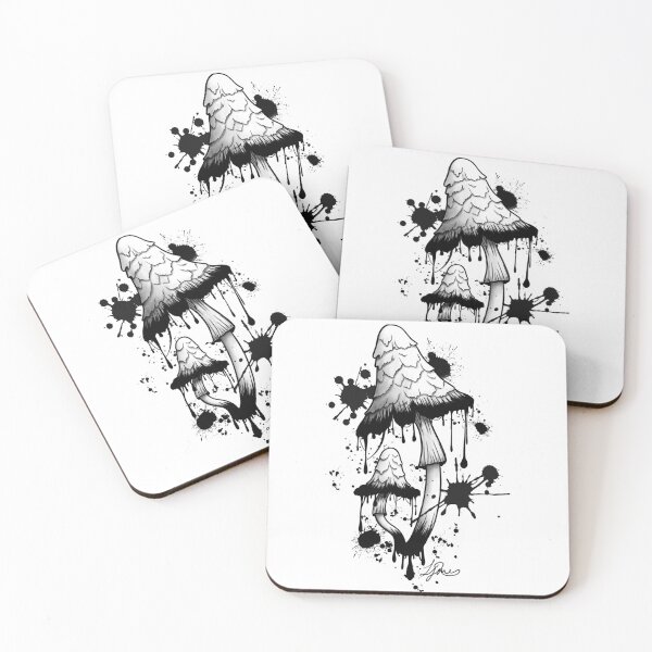Item preview, Splatty mushrooms  designed and sold by Laura-Jones.