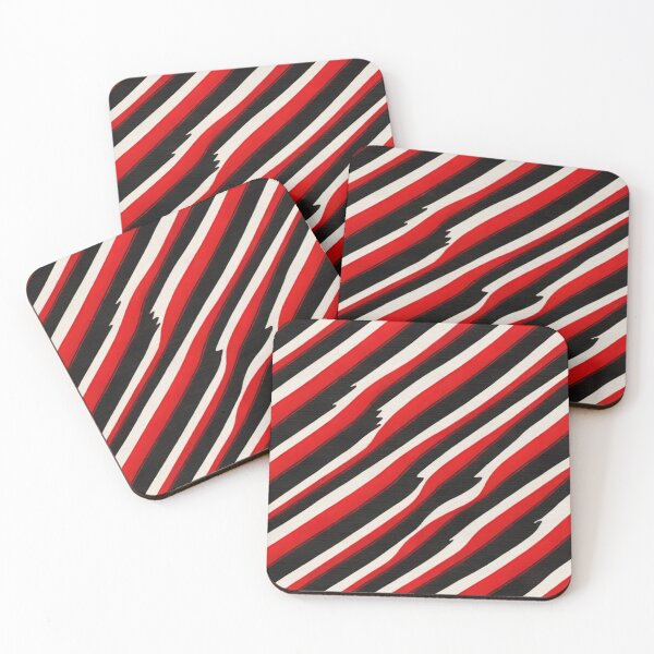 Item preview, Stripe - Red and Black Zebra Stripes ; Pattern Line designed and sold by PatternInArt.