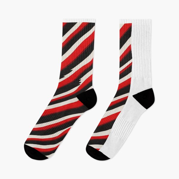 Item preview, Stripe - Red and Black Zebra Stripes ; Pattern Line designed and sold by PatternInArt.