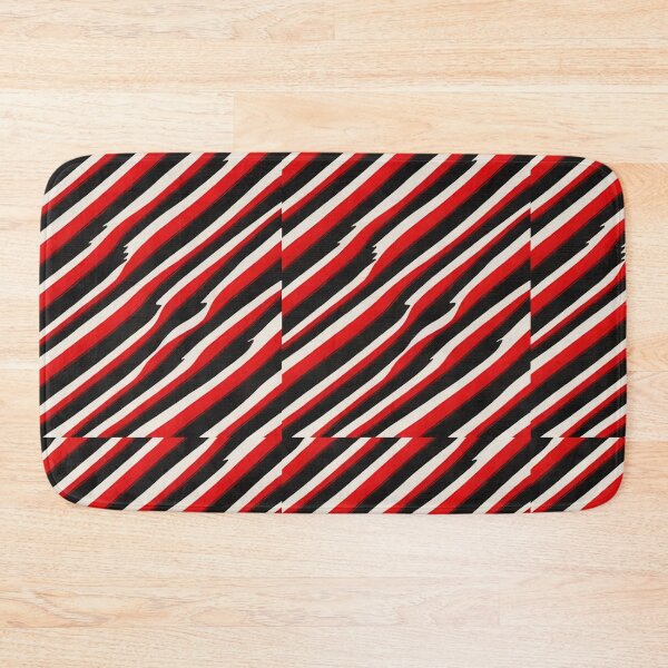 Item preview, Stripe - Red and Black Zebra Stripes ; Pattern Line designed and sold by PatternInArt.