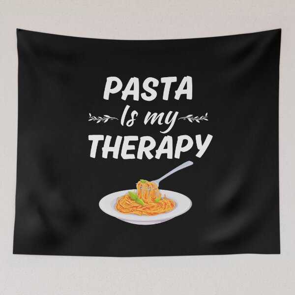 Item preview, Pasta is my therapy, funny spaghetti pasta food lover designed and sold by NBSStore.