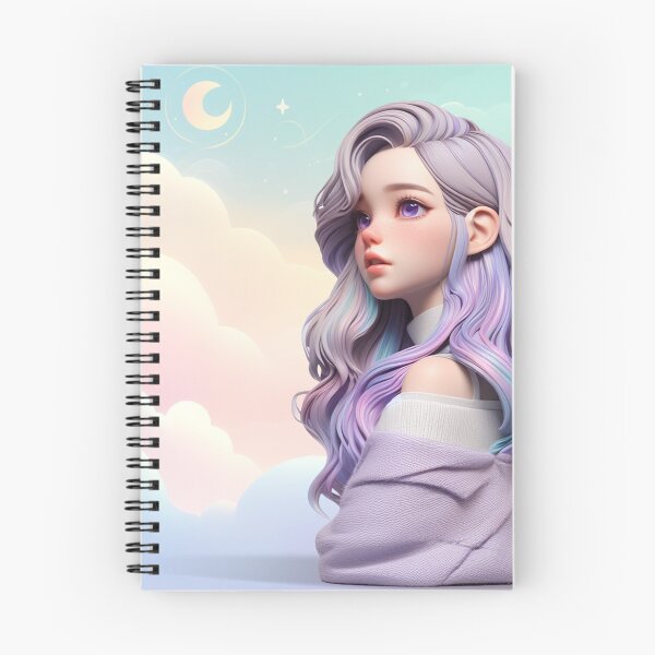 Item preview, Cute 3d figure of a rainbow girl designed and sold by hellolen.